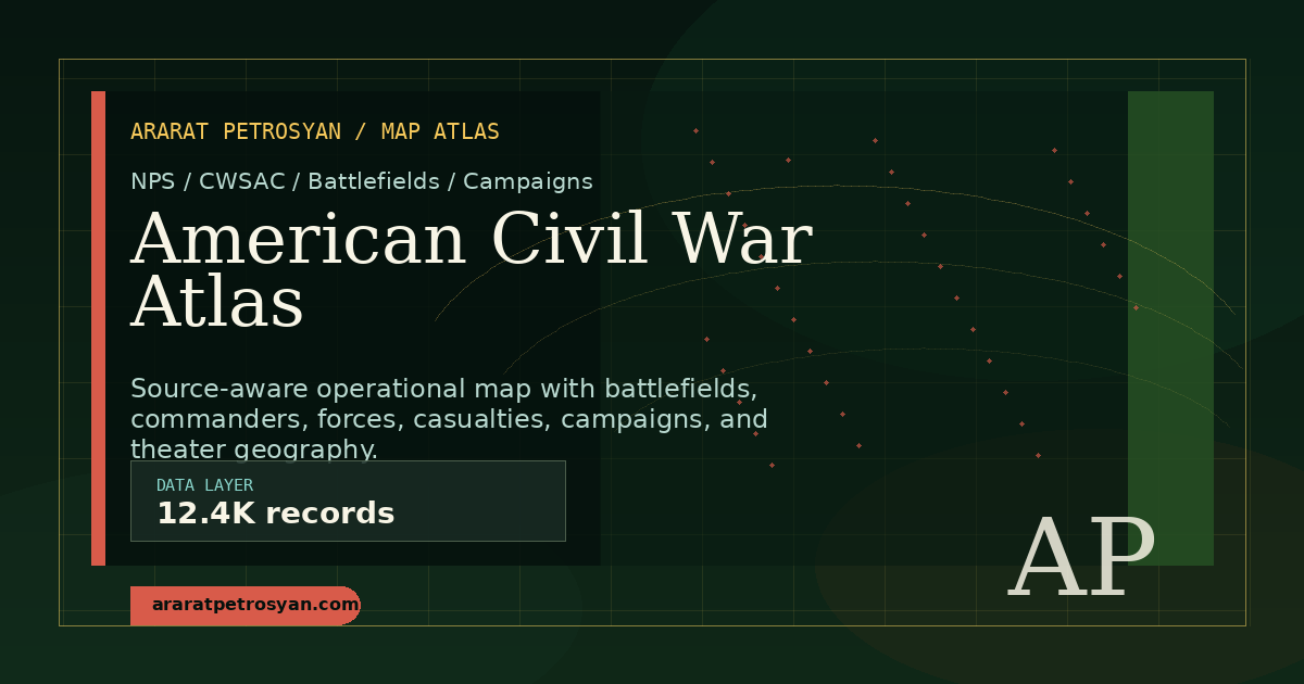 American Civil War Atlas preview
